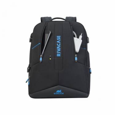 RivaCase 7860 Borneo Gaming backpack 17,3col Black