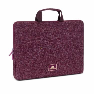 RivaCase 7913 Laptop Sleeve With Handles 13,3" Burgundy Red