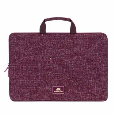 RivaCase 7913 Laptop Sleeve With Handles 13,3" Burgundy Red