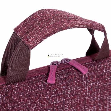 RivaCase 7913 Laptop Sleeve With Handles 13,3" Burgundy Red