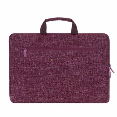 RivaCase 7913 Laptop Sleeve With Handles 13,3" Burgundy Red