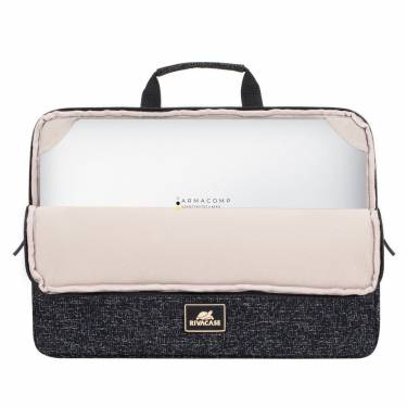 RivaCase 7915 Laptop Sleeve With Handles 15,6" Black