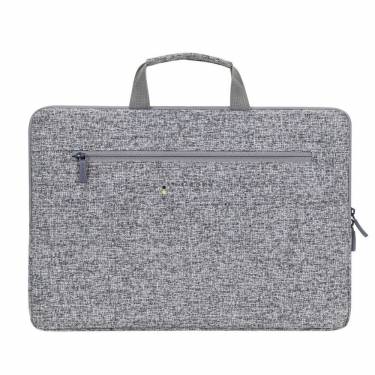 RivaCase 7915 Laptop sleeve with handles 15,6col Light grey