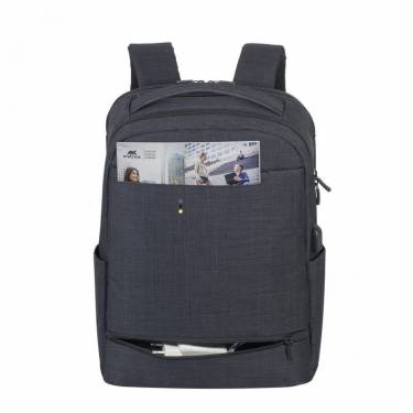 RivaCase 8365 Biscayne Laptop backpack 17,3col Black