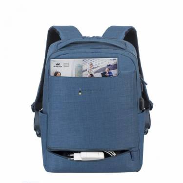 RivaCase 8365 Biscayne Laptop Backpack 17,3col Blue