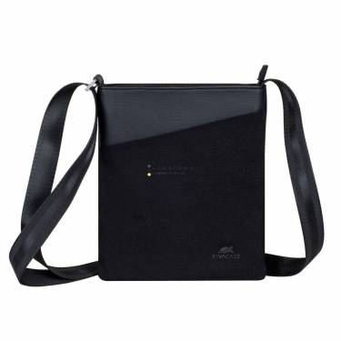 RivaCase 8509 Canvas Crossbody Black