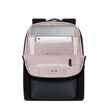 RivaCase 8524 Canvas Backpack Black