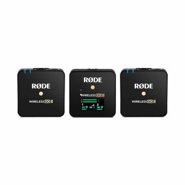 Rode Wireless GO II Dual Channel Wireless Microphone System Black