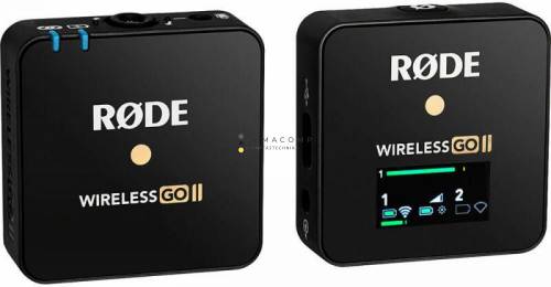 Rode Wireless GO II Single Dual Channel Wireless Microphone System