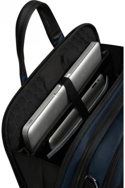 Samsonite Pro-DLX 6 Bailhandle Expandable 15,6col Blue