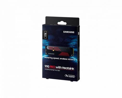 Samsung 1TB M.2 2280 NVMe 990 Pro with Heatsink