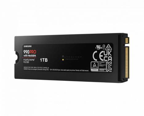 Samsung 1TB M.2 2280 NVMe 990 Pro with Heatsink