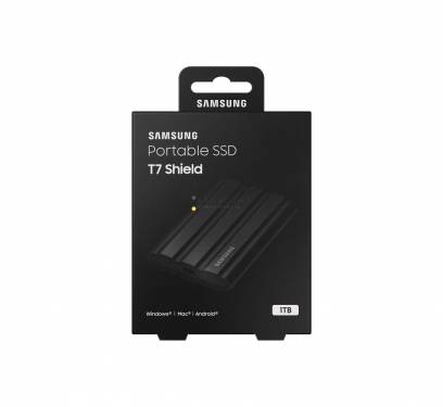 Samsung 1TB USB3.2 T7 Shield Black