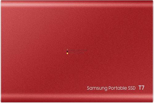 Samsung 1TB USB3.2/USB Type-C T7 Metallic Red