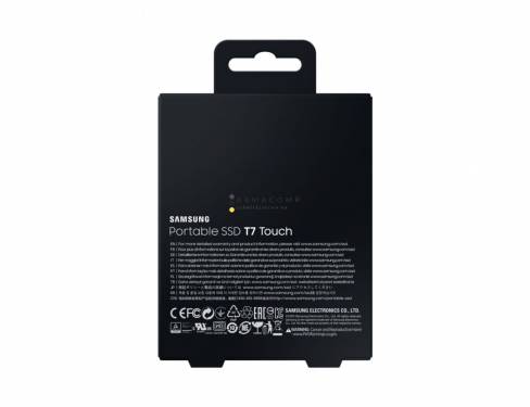 Samsung 1TB USB3.2/USB Type-C T7 Touch Black