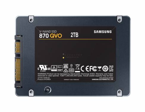 Samsung 2TB 2,5" SATA3 870 Qvo