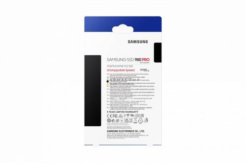 Samsung 2TB M.2 2280 NVMe 980 Pro with Heatskin