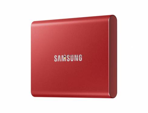 Samsung 2TB USB3.2/USB Type-C T7 Metallic Red