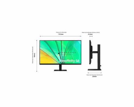 Samsung 32col LS32D600UAUXEN IPS LED