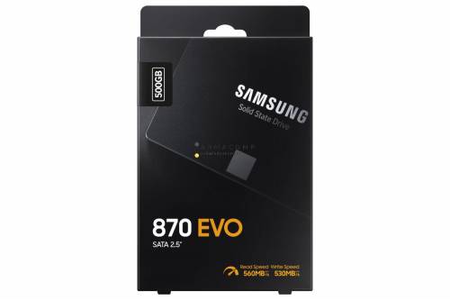 Samsung 500GB 2,5" SATA3 870 Evo