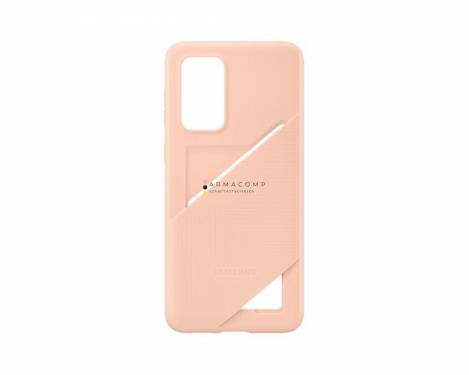 Samsung A33 5G Cover with Card Slot Peach