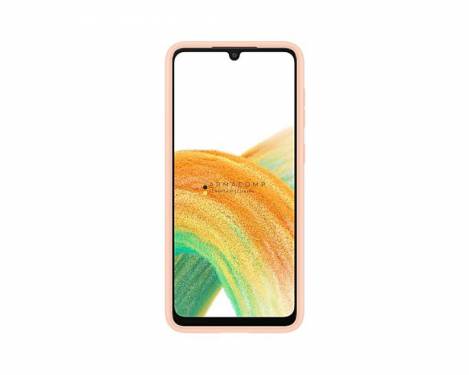 Samsung A33 5G Cover with Card Slot Peach