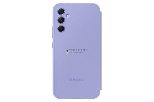 Samsung A34 Smart View Wallet Case Blueberry