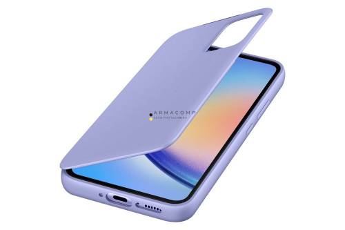 Samsung A34 Smart View Wallet Case Blueberry