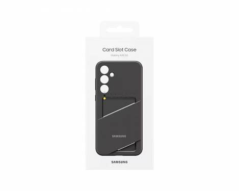 Samsung A35 Card Slot Case Black