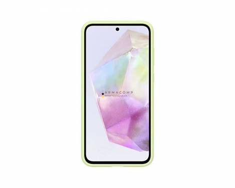 Samsung A35 Card Slot Case Lime