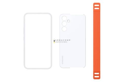 Samsung A54 Haze Grip Case White