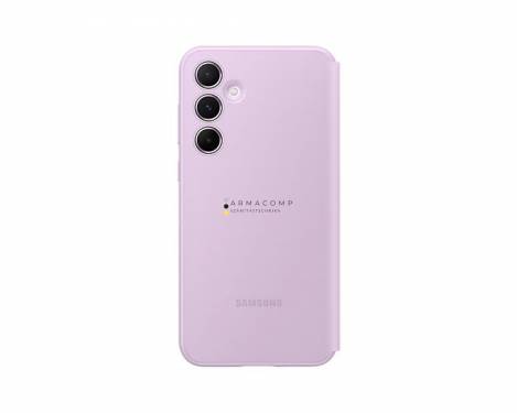 Samsung A55 Smart View Wallet Case Lavender