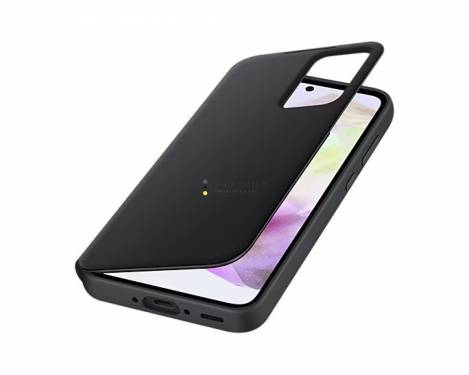 Samsung A35 Smart View Wallet Case Black