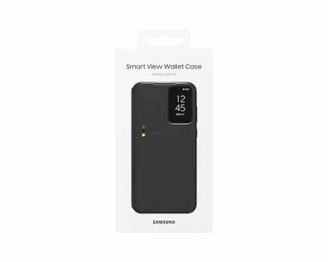 Samsung A35 Smart View Wallet Case Black