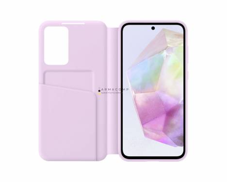 Samsung Galaxy A35 Smart View Wallet Case Lavender