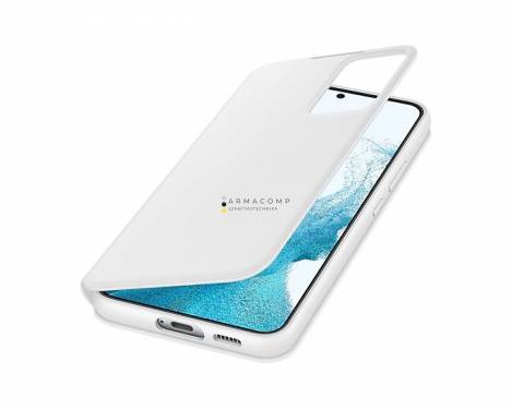 Samsung Galaxy S22+ Smart Clear View Cover White