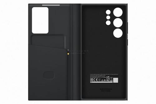 Samsung Galaxy S23 Ultra Smart View Wallet Case Black