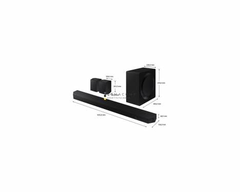 Samsung HW-Q990D 11.1.4ch Soundbar (2024) Black