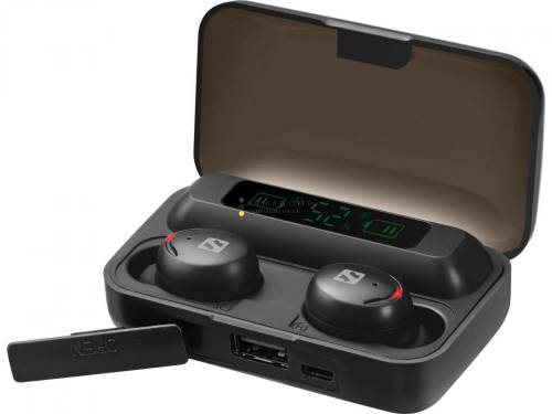 Sandberg Bluetooth Earbuds + Powerbank Black