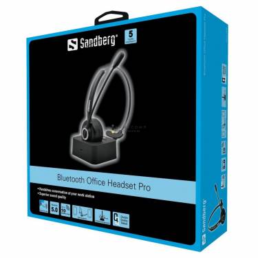 Sandberg Bluetooth Office Headset Pro+ Black