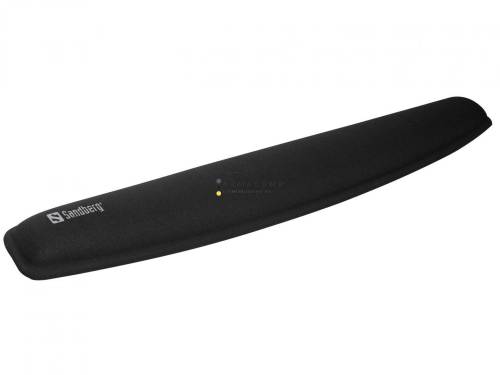 Sandberg Gel wrist rest for keyboard Black