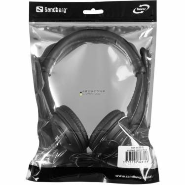 Sandberg MiniJack Headset Saver Black