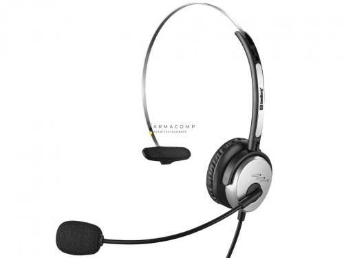 Sandberg MiniJack Mono Headset Saver Black