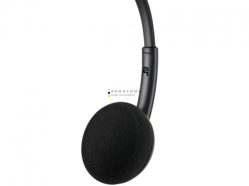 Sandberg MiniJack Office Headset Saver Black