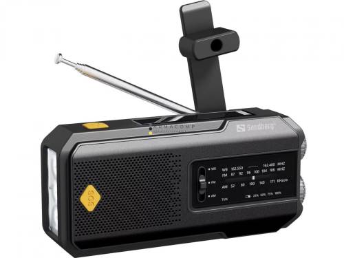 Sandberg Survivor Radio All-in-1 2000 Black