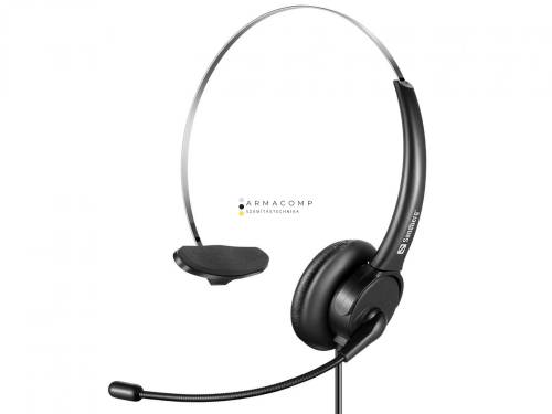 Sandberg USB Office Headset Mono Black