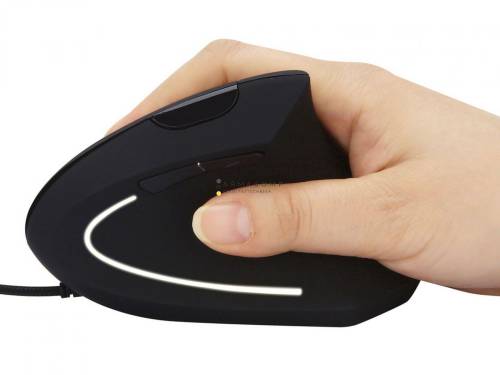 Sandberg Wired Vertical Mouse Black