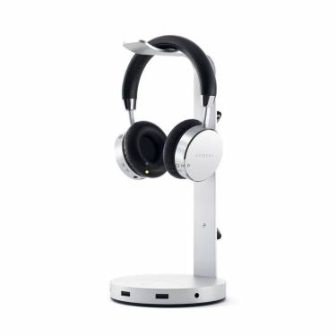 Satechi Aluminum USB Headphone Stand Silver