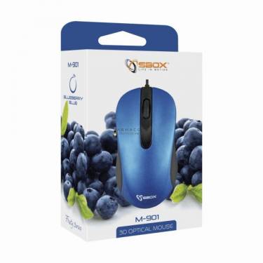 SBOX M-901 Mouse Blue