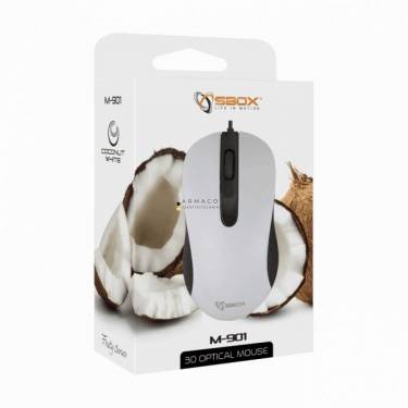 SBOX M-901W Mouse White